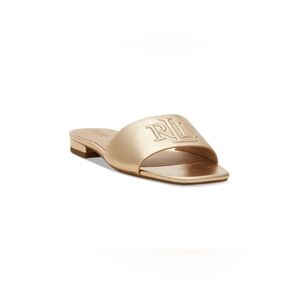 Lauren Ralph Lauren Women's Everly Slide Flat Sandals - Platinum, 5.5B